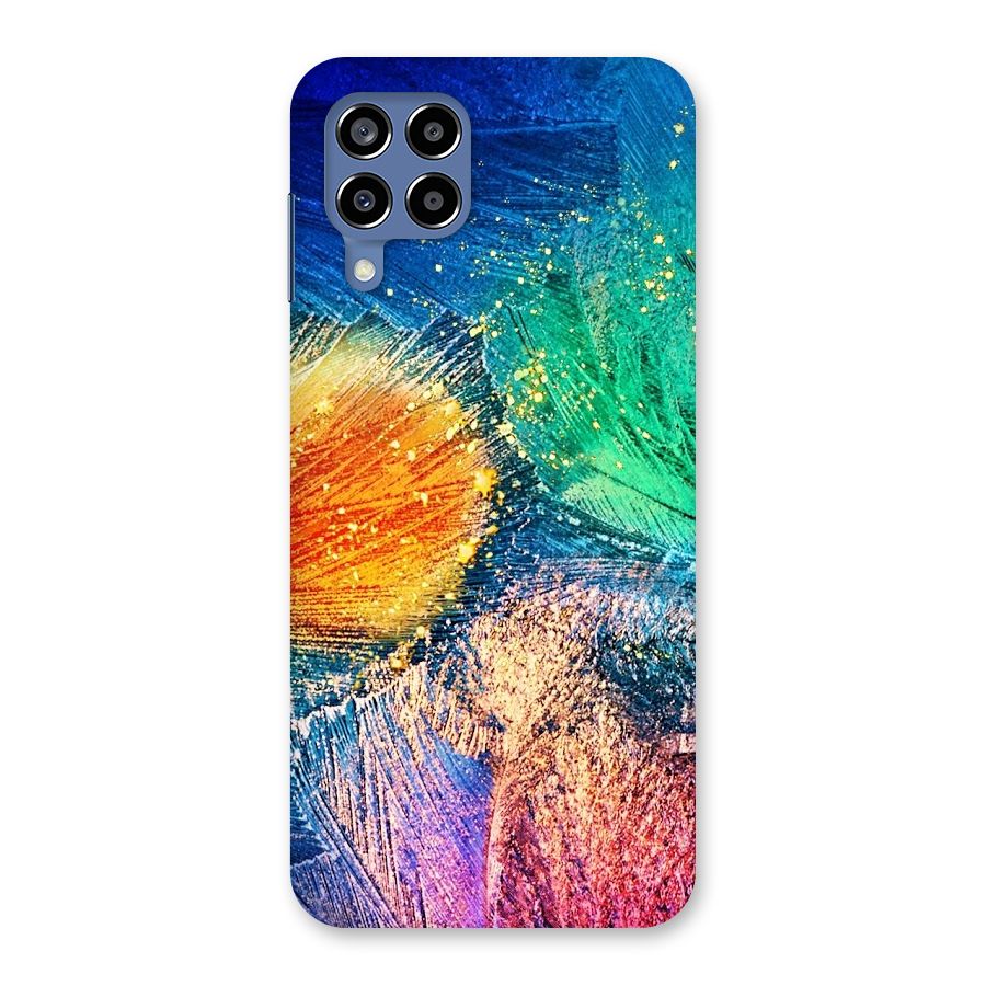 Colorful Leafs Vibrant Back Case for Galaxy M53 5G
