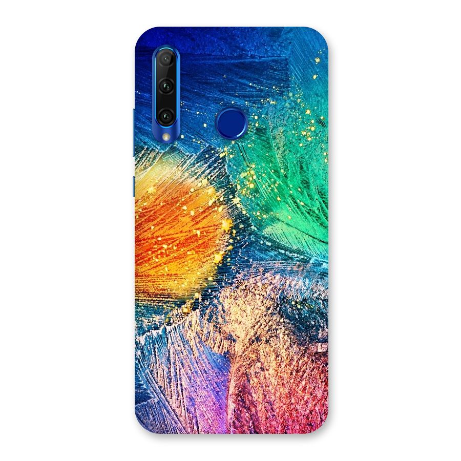 Colorful Leafs Vibrant Back Case for Honor 20i