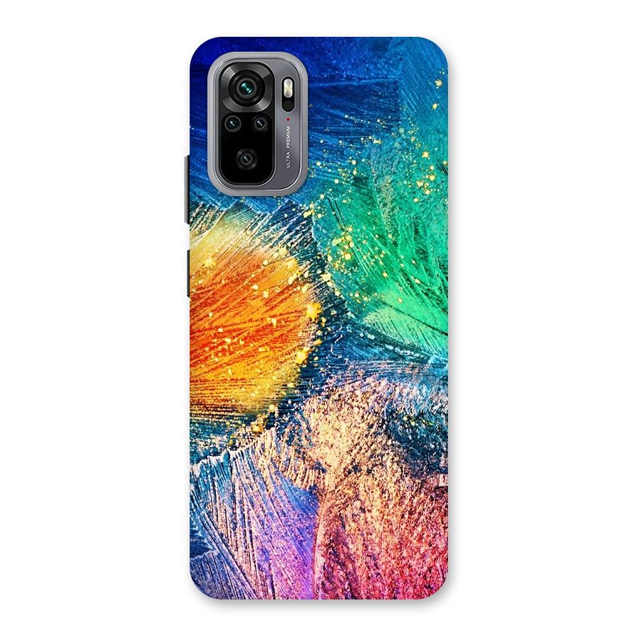 Colorful Leafs Vibrant Back Case for Redmi Note 10