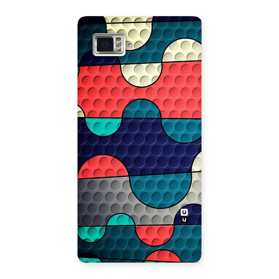 Colorful Puzzle Design Back Case for Vibe Z2 Pro K920