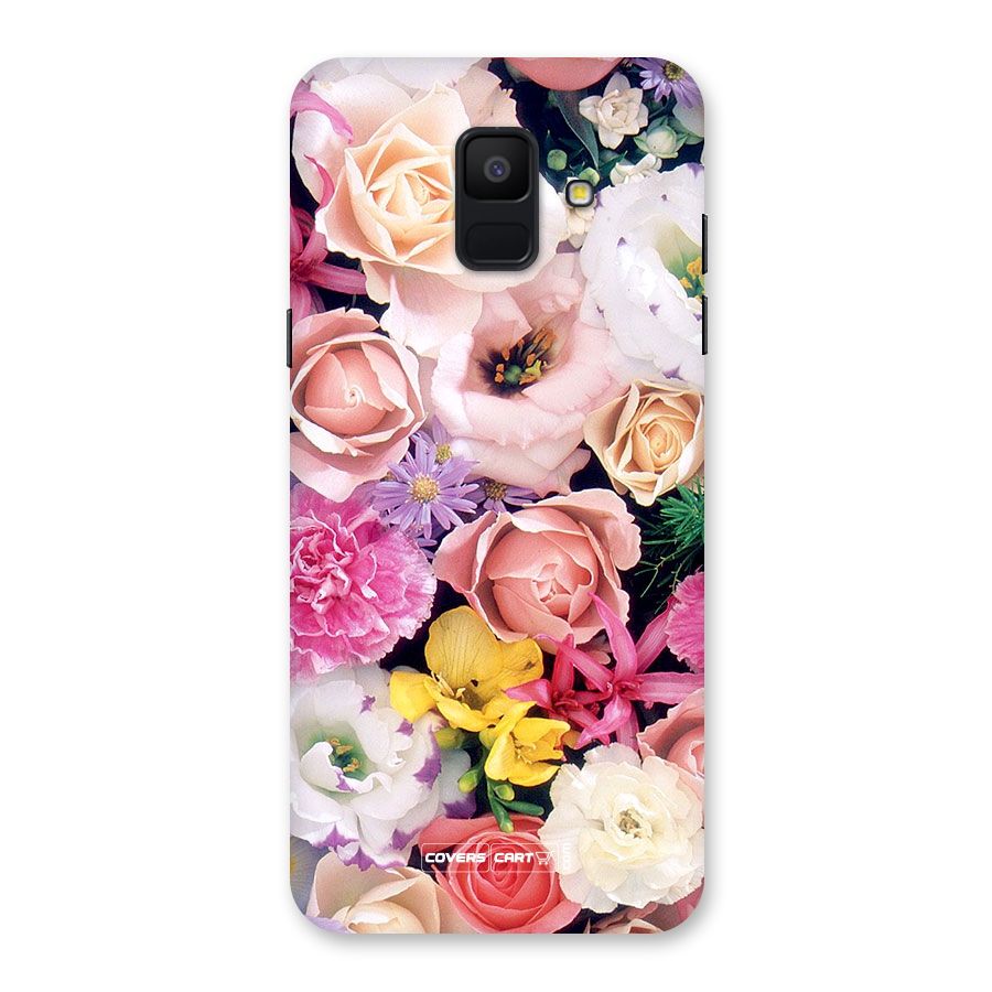Colorful Roses Back Case for Galaxy A6 (2018)