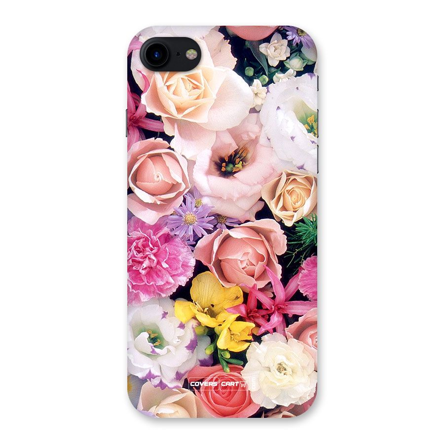 Colorful Roses Back Case for iPhone SE 2020