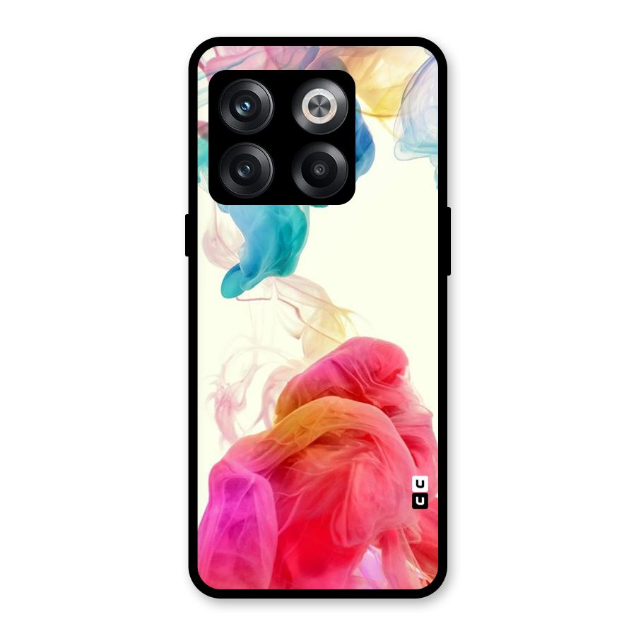 Colorful Splash Glass Back Case for OnePlus 10T