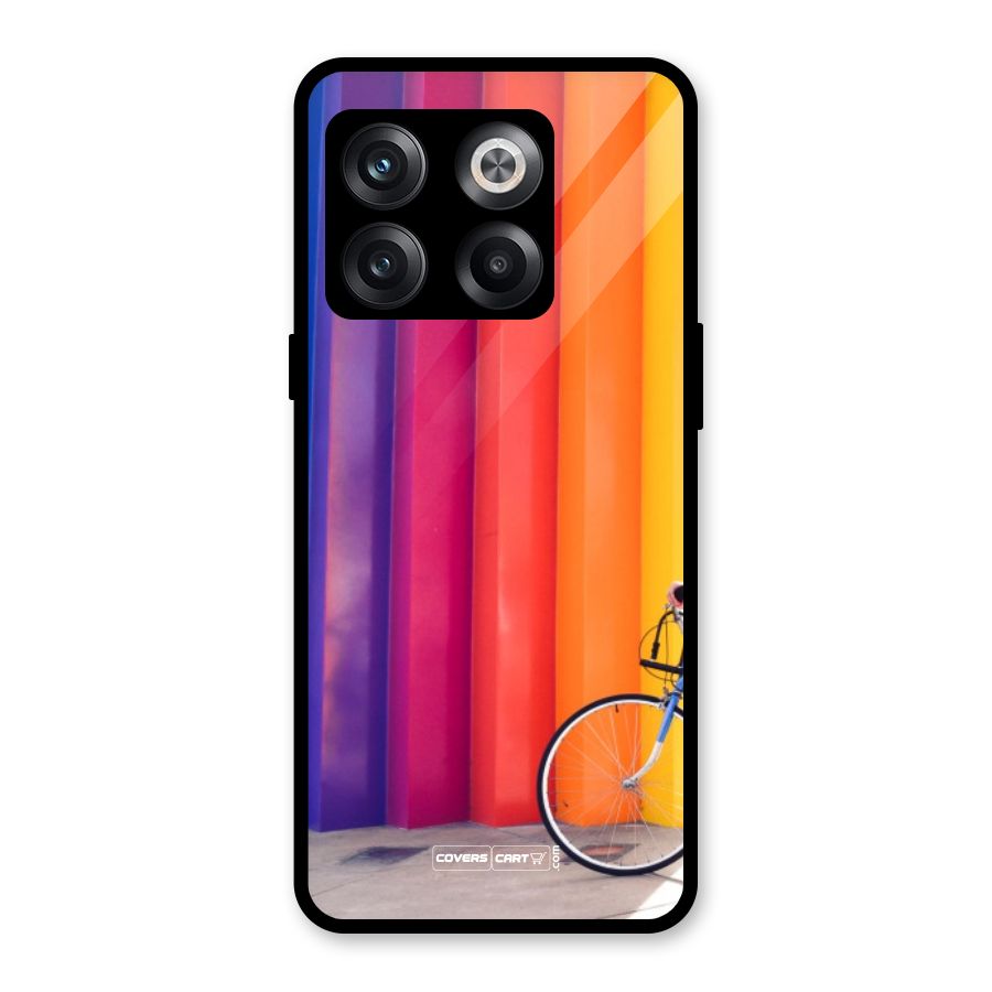 Colorful Walls Glass Back Case for OnePlus 10T