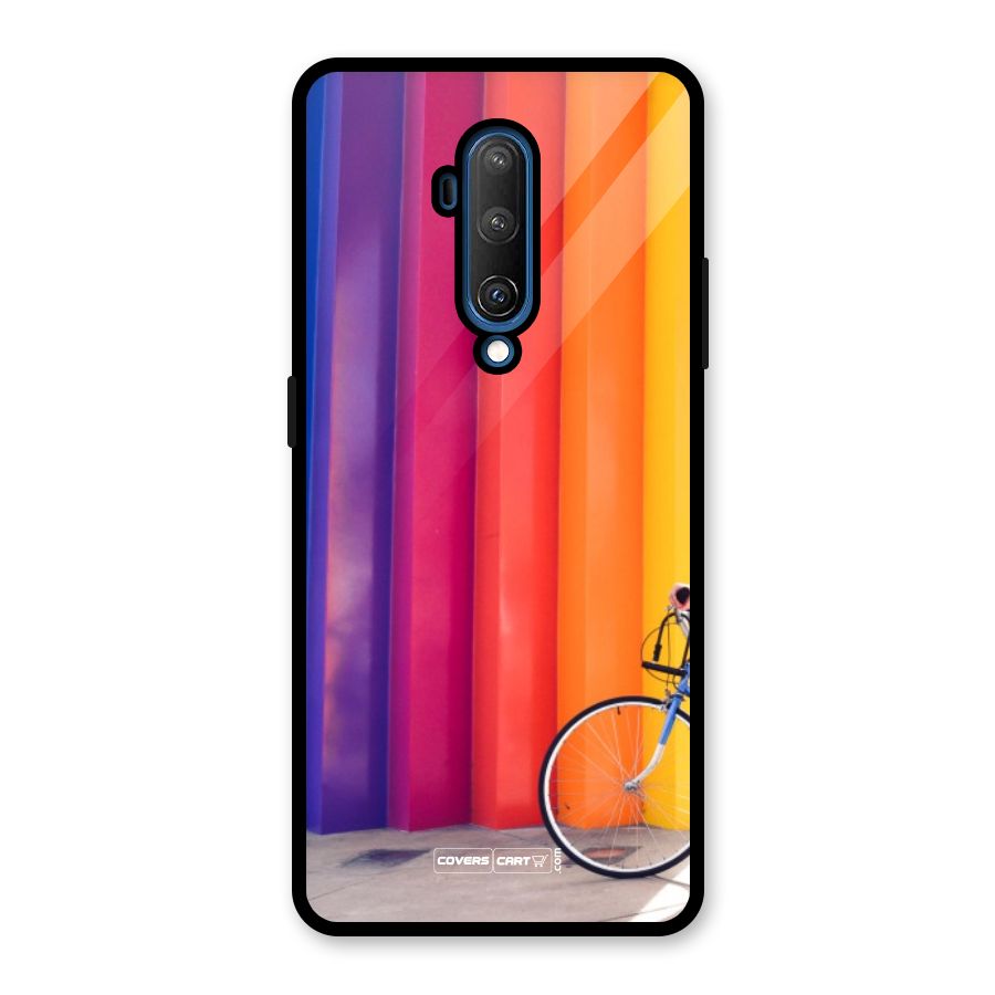 Colorful Walls Glass Back Case for OnePlus 7T Pro
