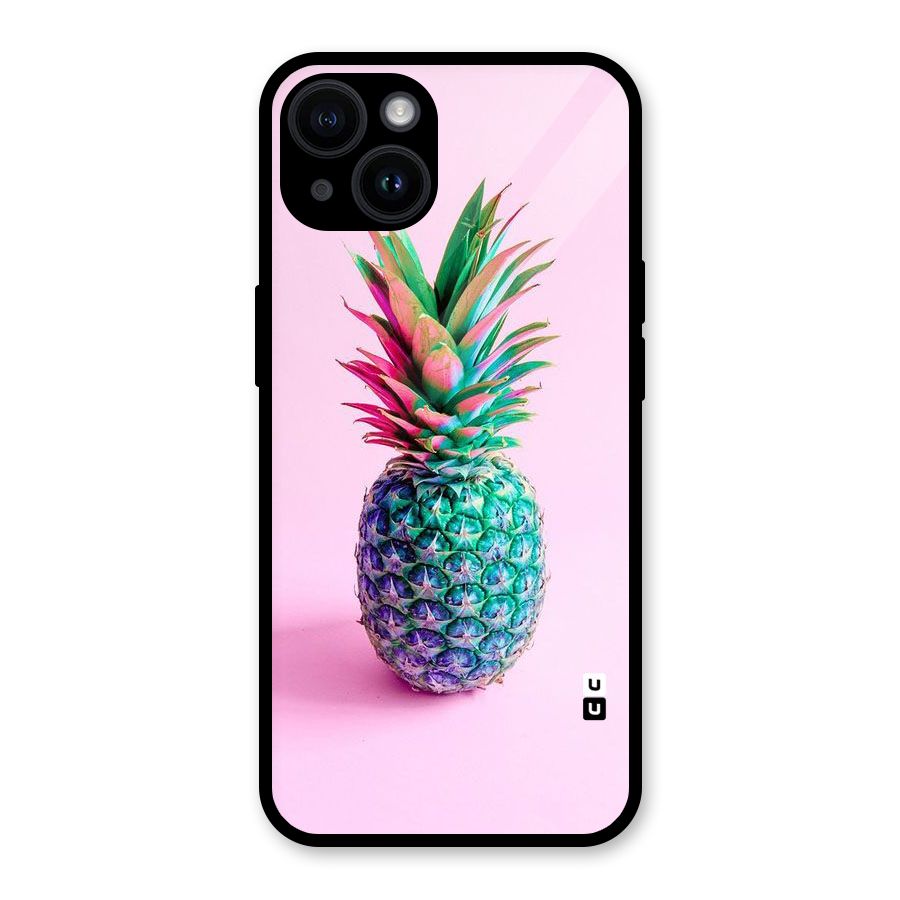 Colorful Watermelon Glass Back Case for iPhone 14