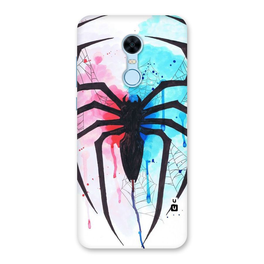 Colorful Web Back Case for Redmi Note 5