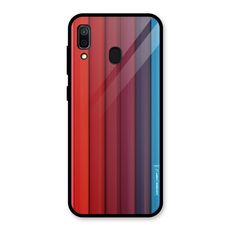 Colour Palette Glass Back Case for Galaxy A30