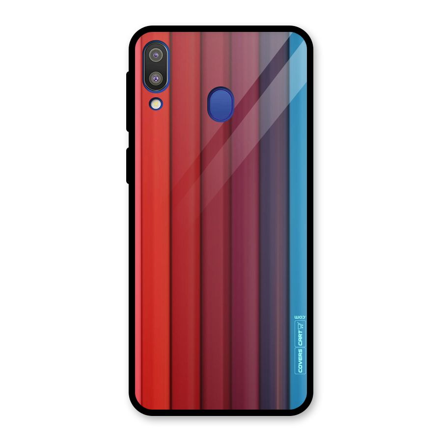 Colour Palette Glass Back Case for Galaxy M20