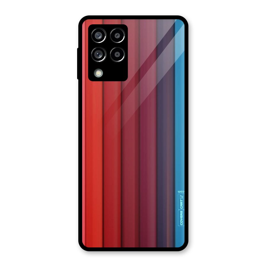 Colour Palette Glass Back Case for Galaxy M53 5G