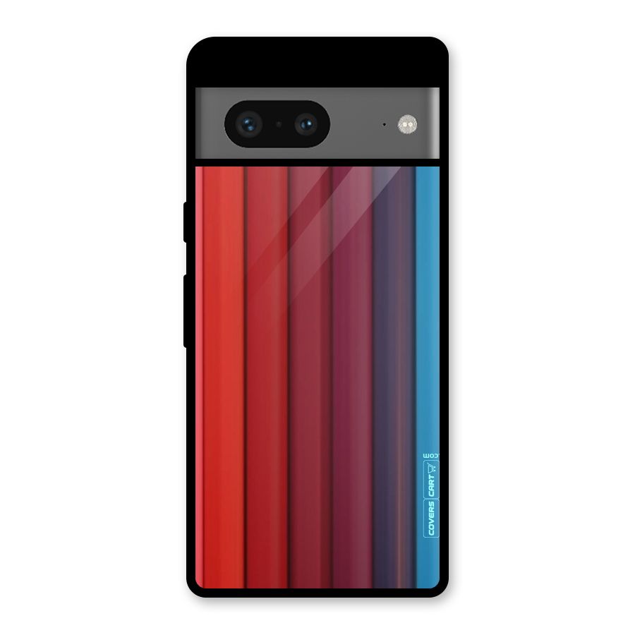 Colour Palette Glass Back Case for Google Pixel 7