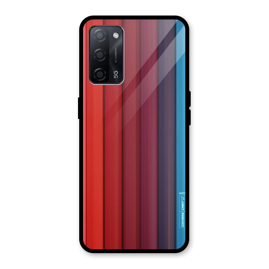 Colour Palette Glass Back Case for Oppo A53s 5G
