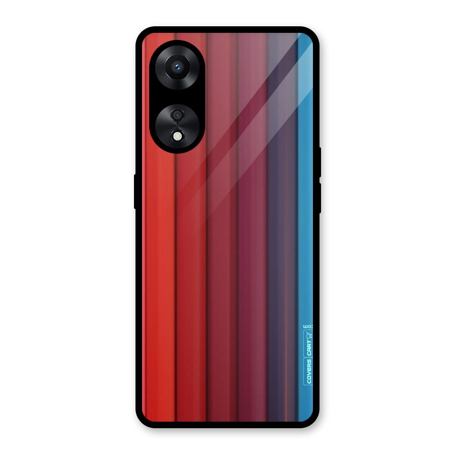 Colour Palette Glass Back Case for Oppo A78