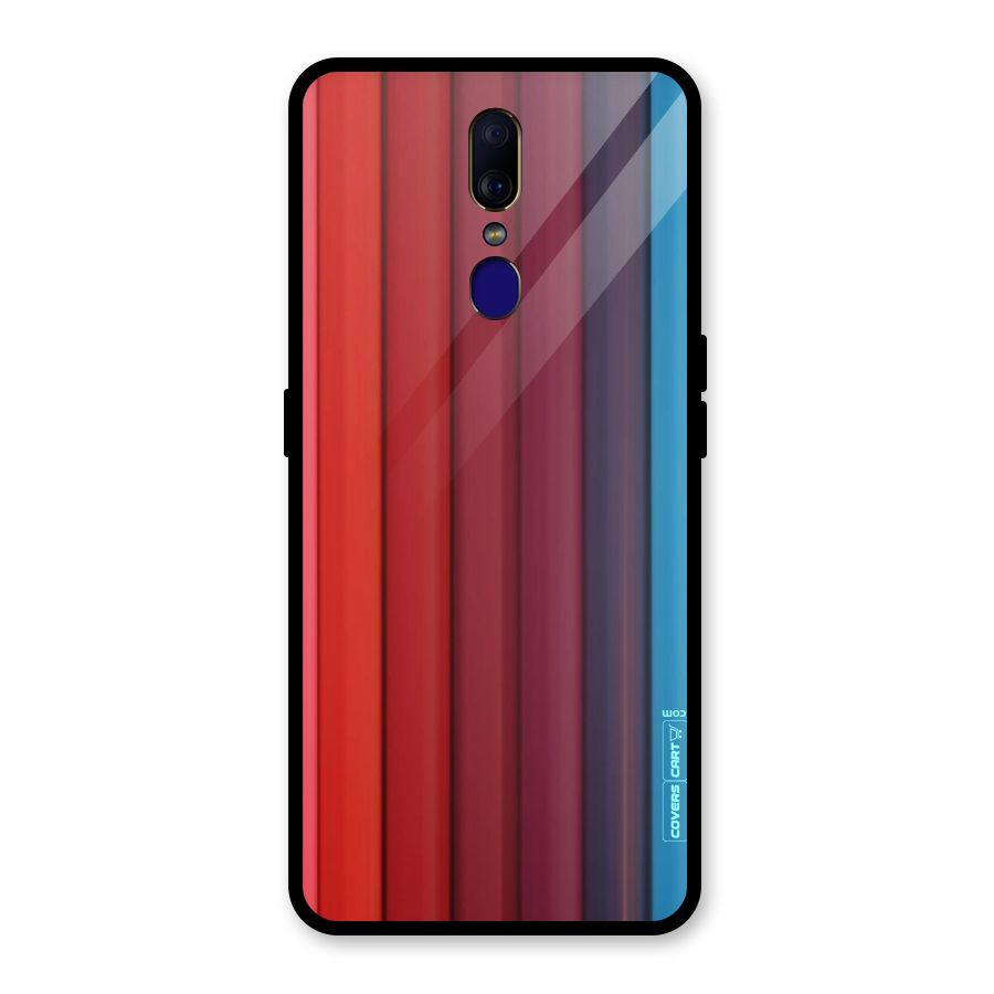 Colour Palette Glass Back Case for Oppo F11