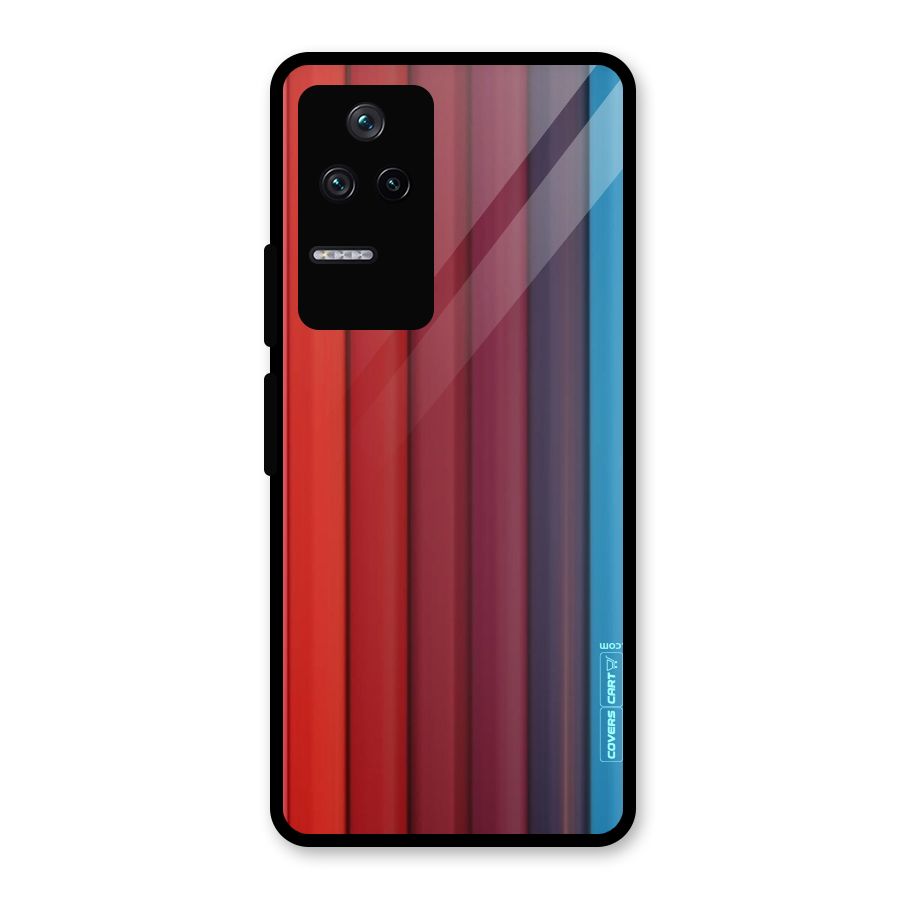 Colour Palette Glass Back Case for Poco F4 5G