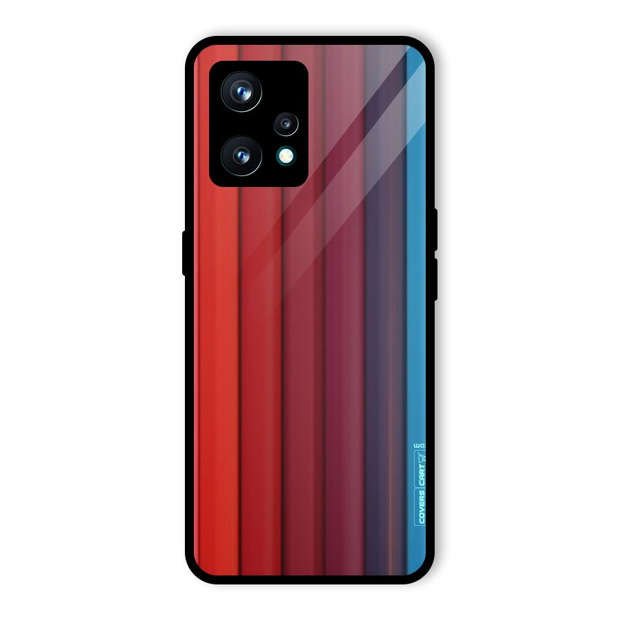Colour Palette Glass Back Case for Realme 9 Pro Plus 5G