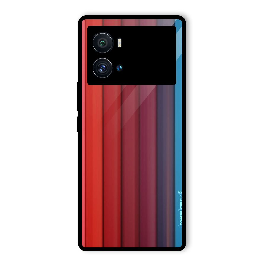 Colour Palette Glass Back Case for Vivo iQOO 9 Pro