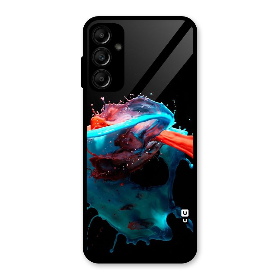 Colour War Glass Back Case for Galaxy A14 5G