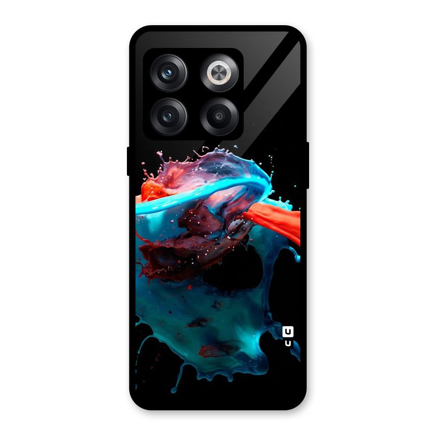 Colour War Glass Back Case for OnePlus 10T