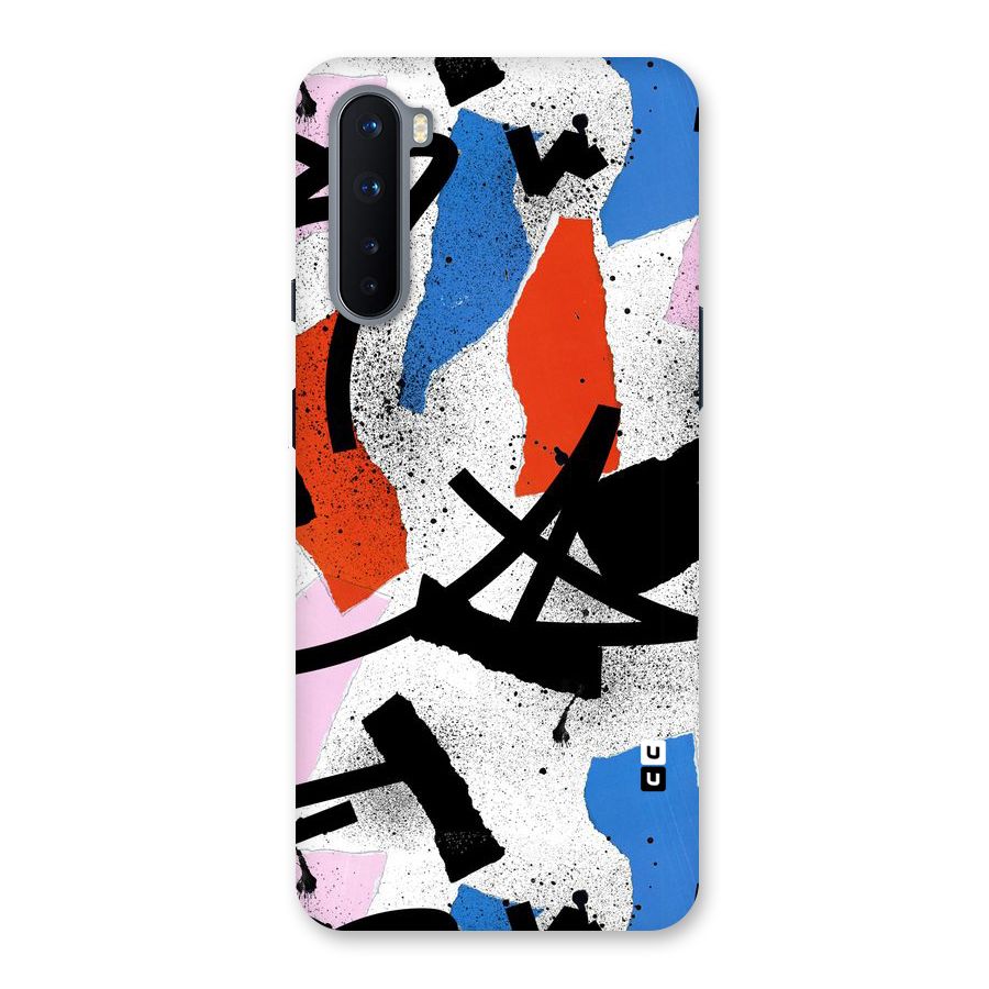 Coloured Abstract Art Back Case for OnePlus Nord