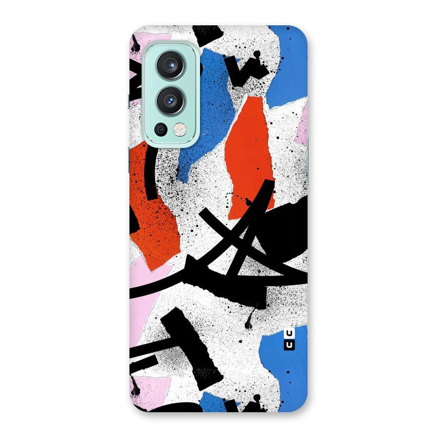Coloured Abstract Art Back Case for OnePlus Nord 2 5G