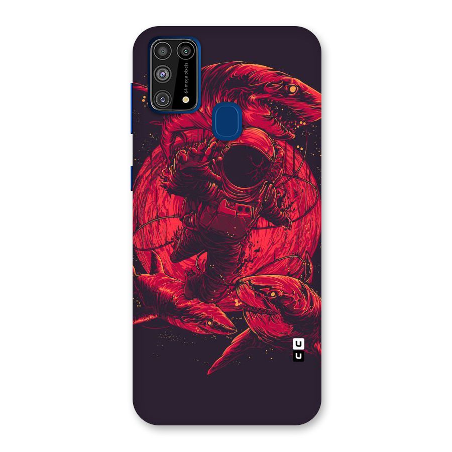 Coloured Spaceman Back Case for Galaxy M31