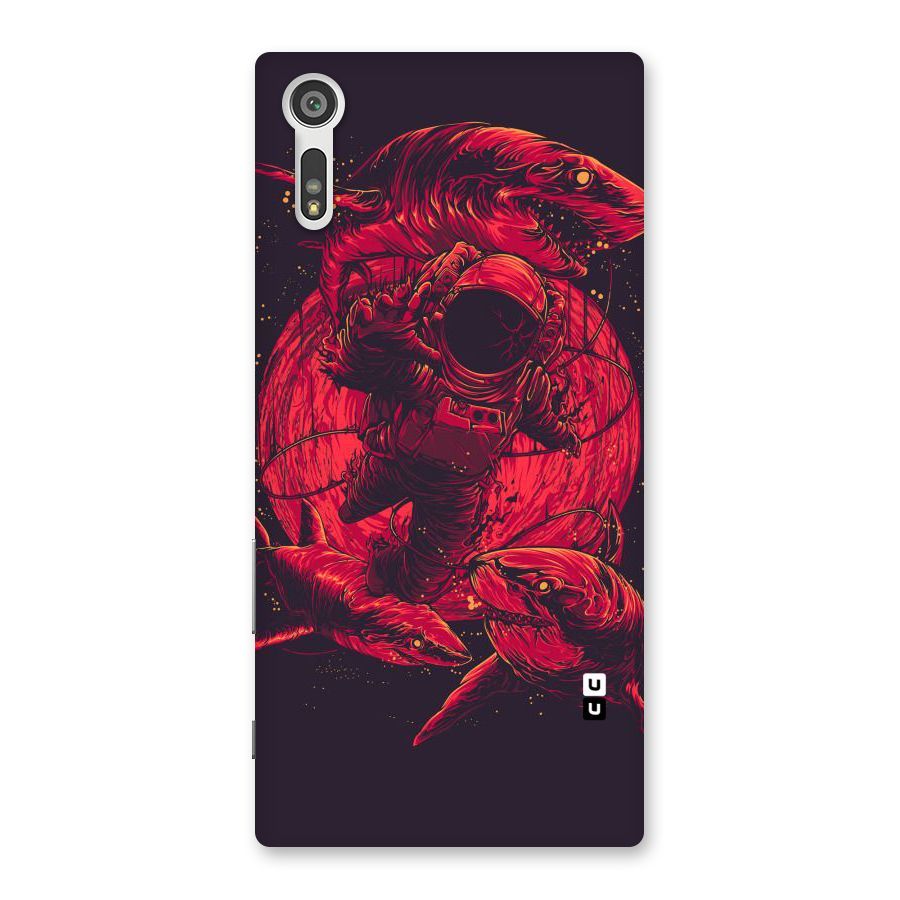 Coloured Spaceman Back Case for Xperia XZ