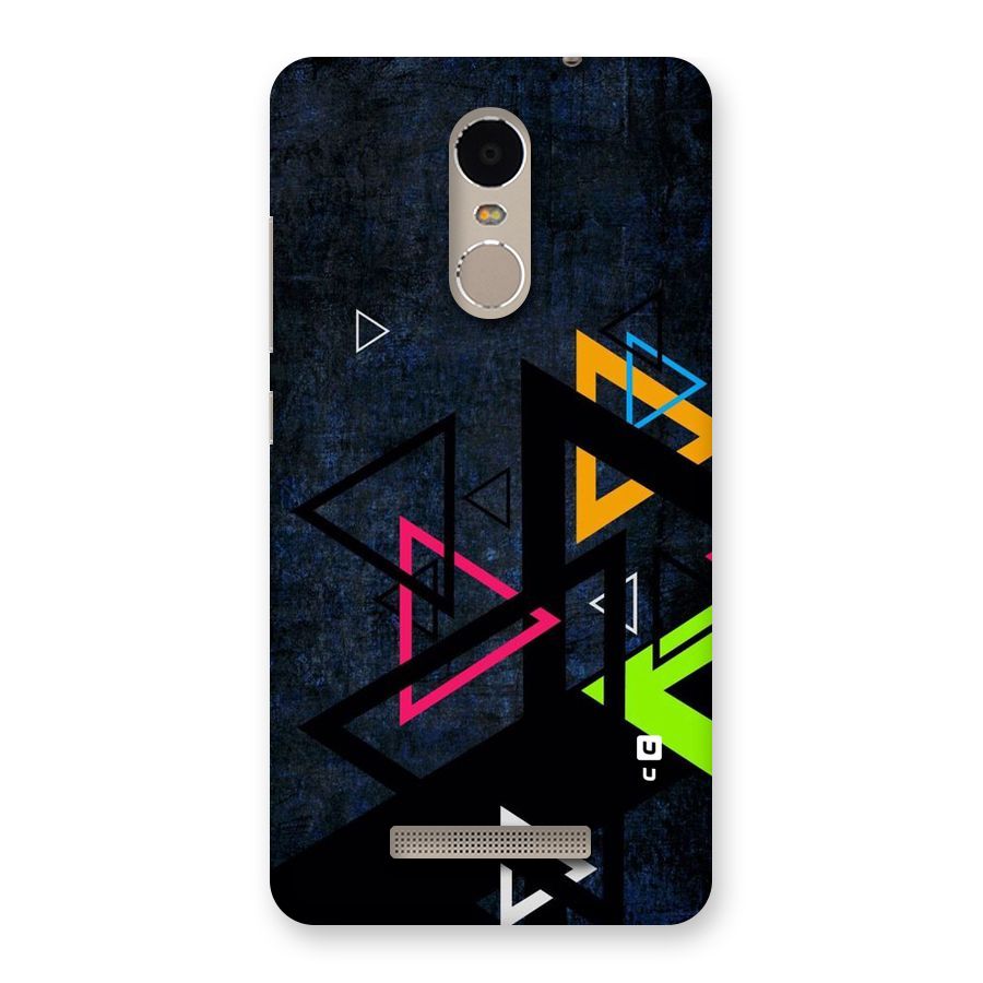 Coloured Triangles Back Case for Xiaomi Redmi Note 3