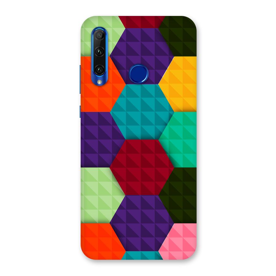 Colourful Abstract Back Case for Honor 20i
