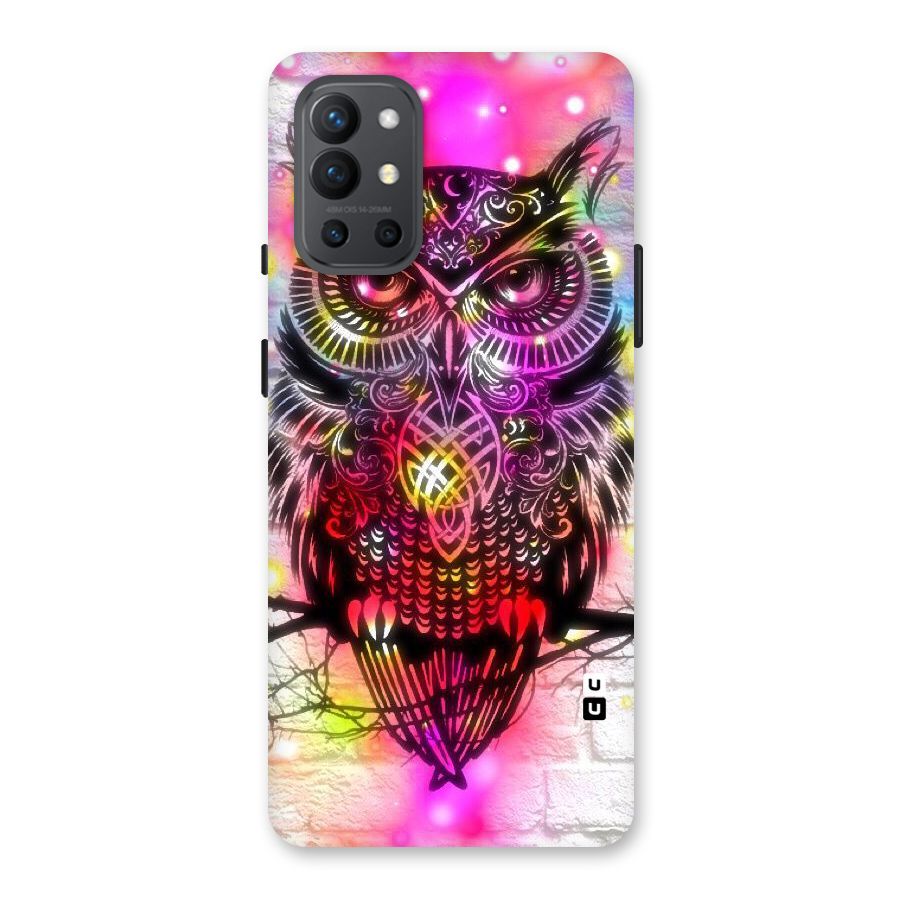 Colourful Owl Back Case for OnePlus 9R