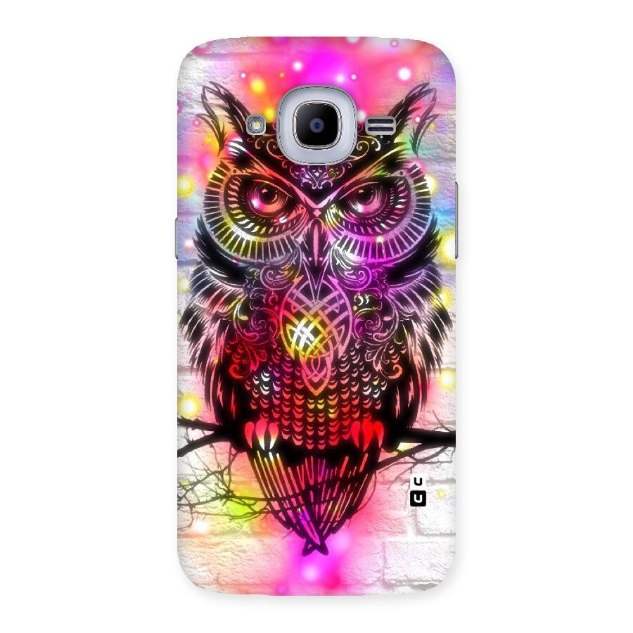 Colourful Owl Back Case for Samsung Galaxy J2 Pro