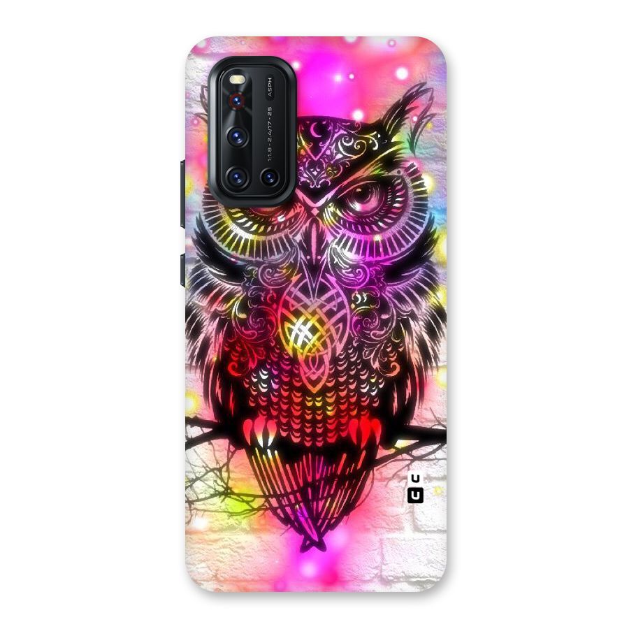 Colourful Owl Back Case for Vivo V19