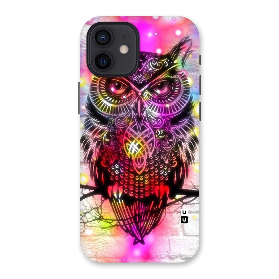 Colourful Owl Back Case for iPhone 12
