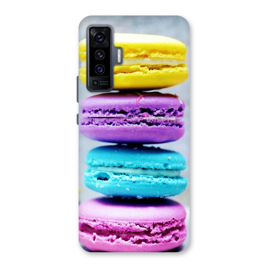 Colourful Whoopie Pies Back Case for Vivo X50