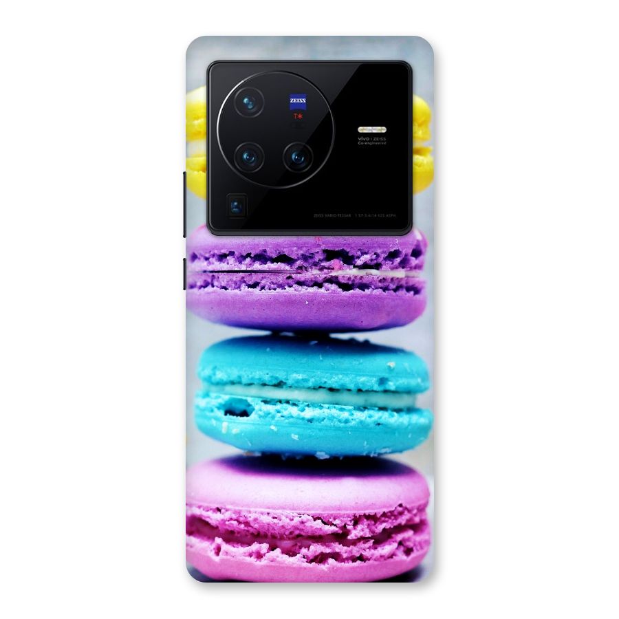 Colourful Whoopie Pies Back Case for Vivo X80 Pro