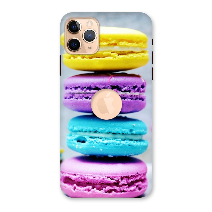 Colourful Whoopie Pies Back Case for iPhone 11 Pro Max Logo Cut