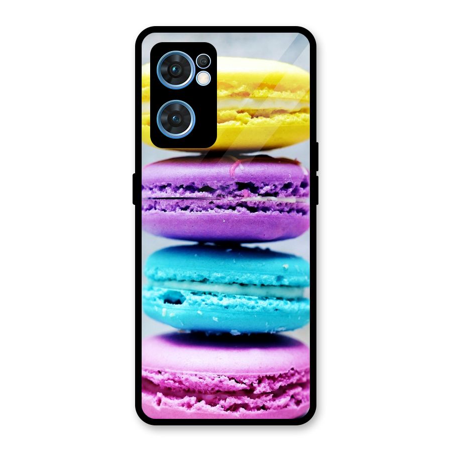 Colourful Whoopie Pies Glass Back Case for Oppo Reno7 5G