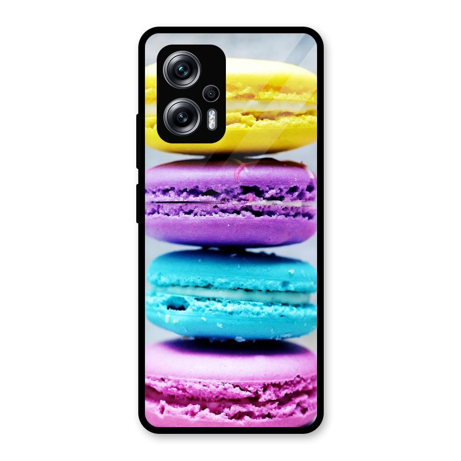 Colourful Whoopie Pies Glass Back Case for Redmi K50i