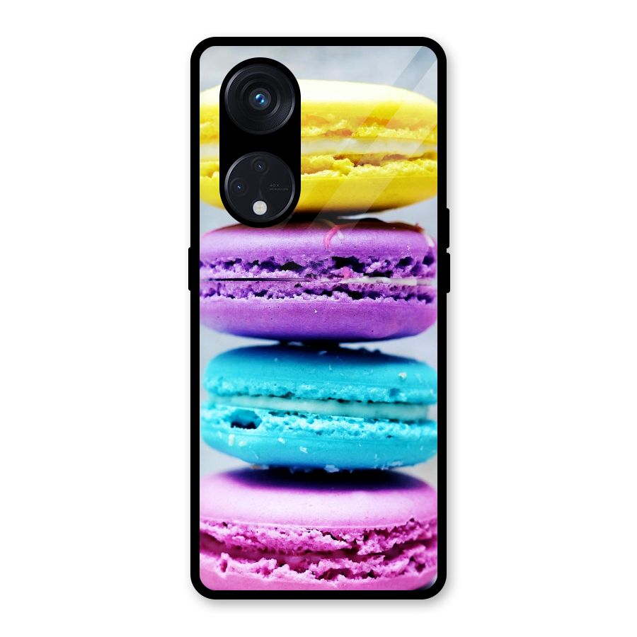 Colourful Whoopie Pies Glass Back Case for Reno8 T 5G