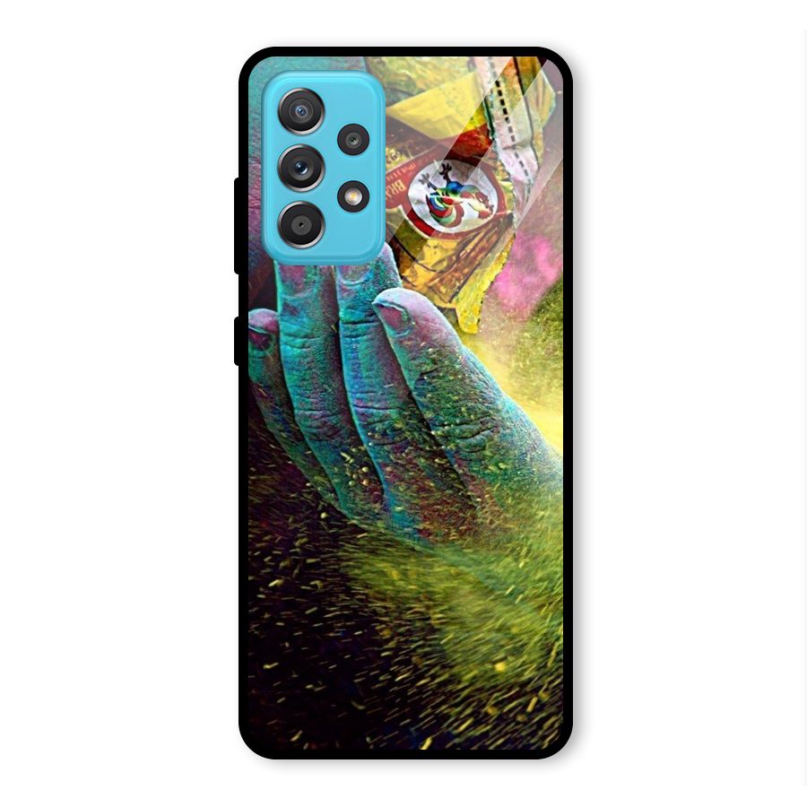 Colours Glass Back Case for Galaxy A52