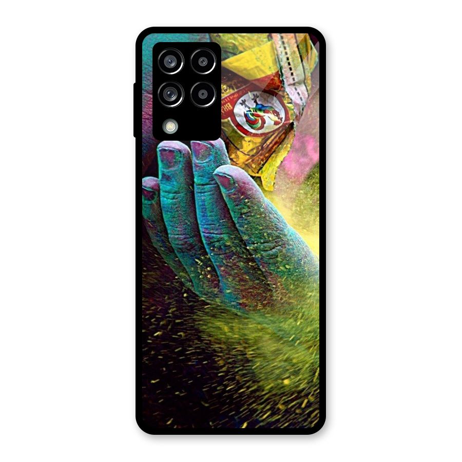 Colours Glass Back Case for Galaxy M53 5G