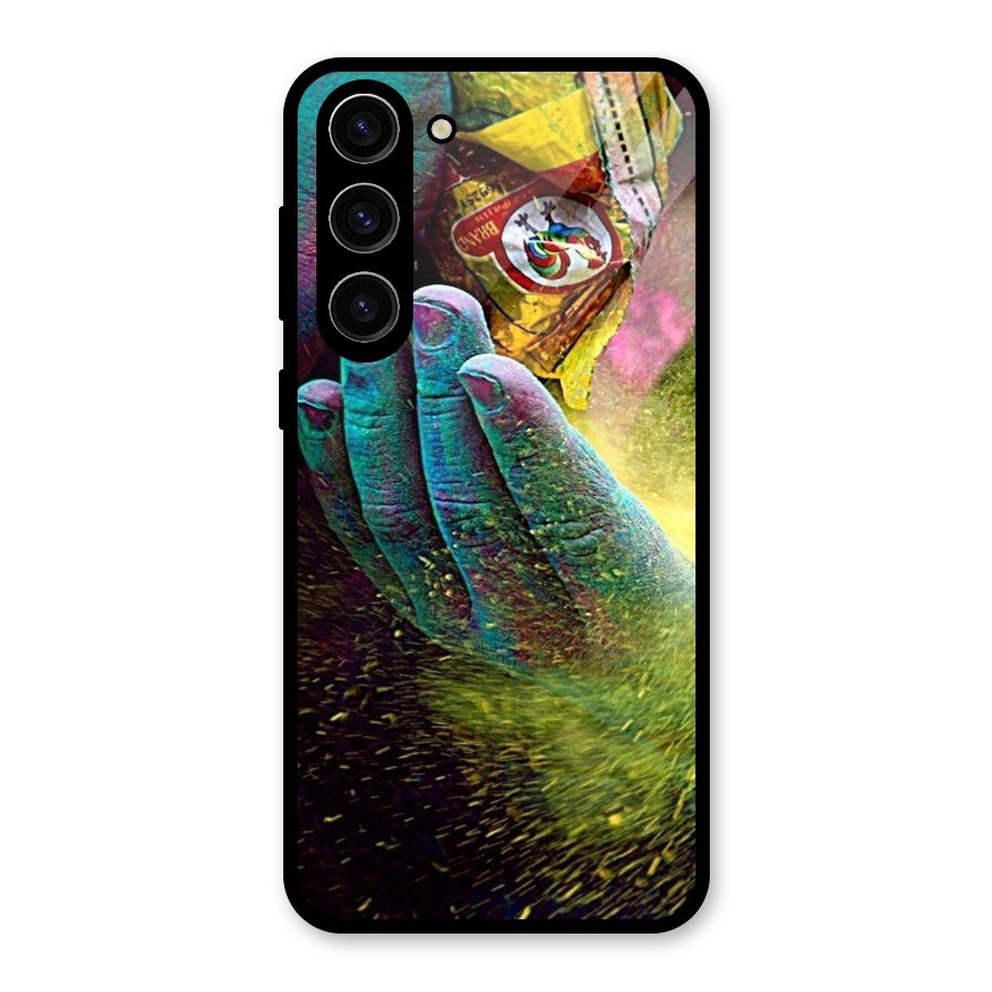 Colours Glass Back Case for Galaxy S23 Plus