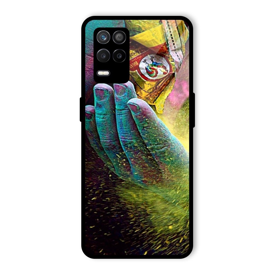 Colours Glass Back Case for Realme 8 5G