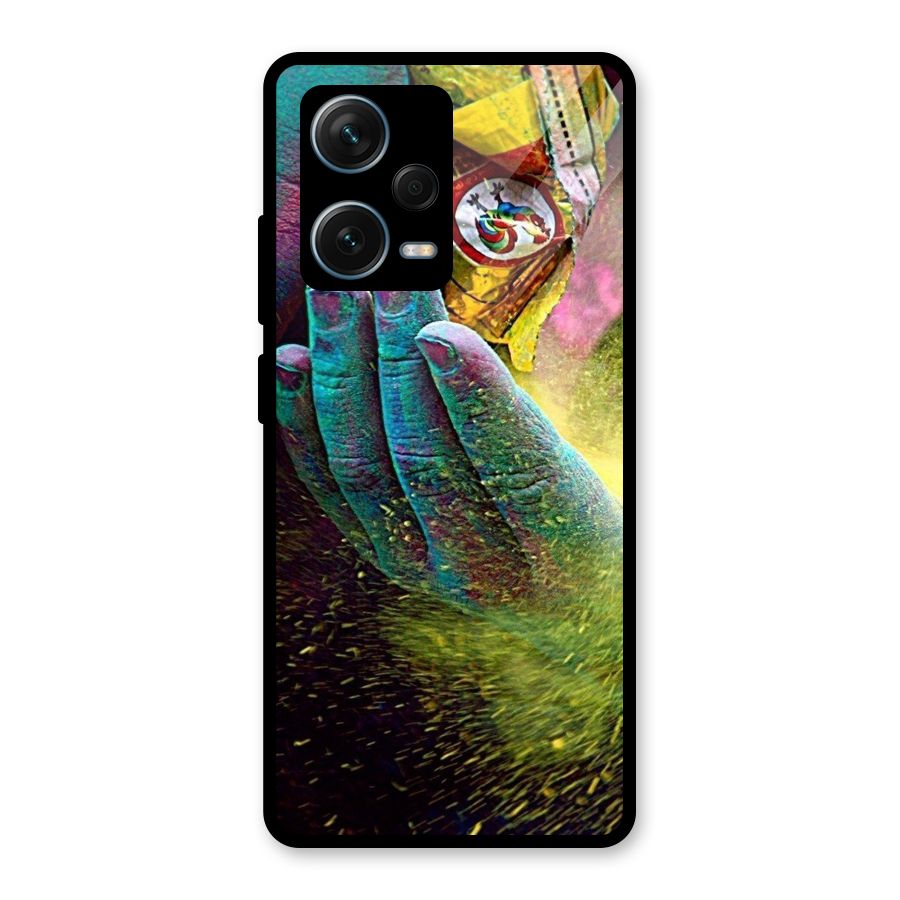 Colours Glass Back Case for Redmi Note 12 Pro Plus 5G