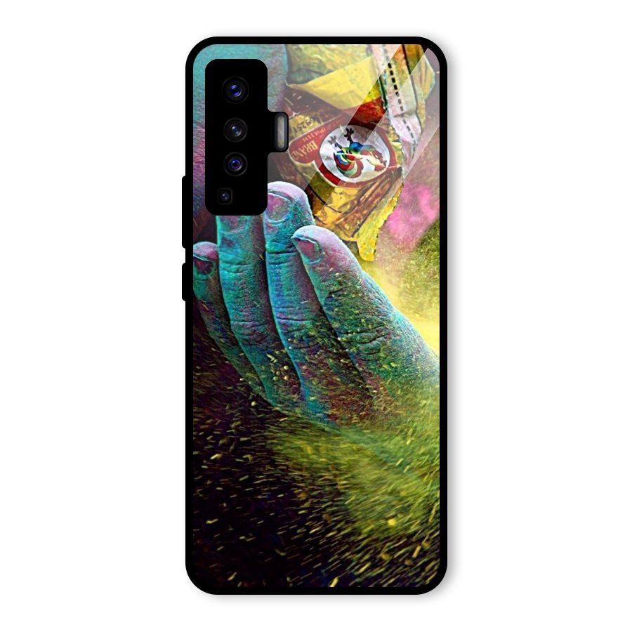 Colours Glass Back Case for Vivo X50