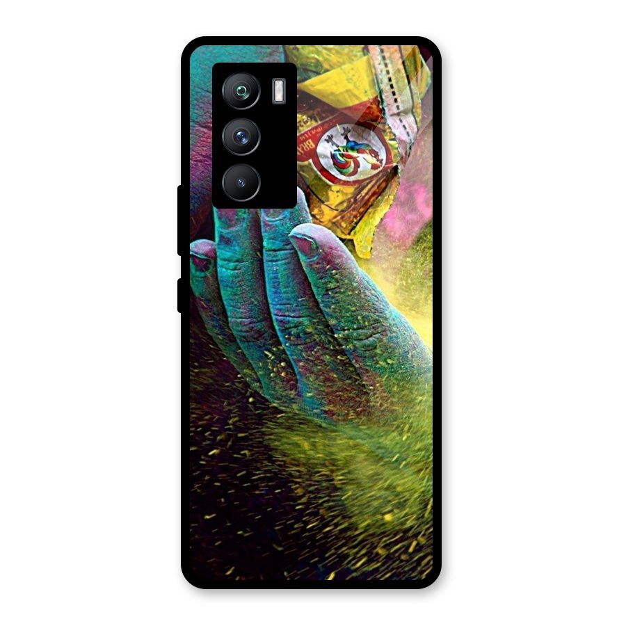 Colours Glass Back Case for Vivo iQOO 9 SE