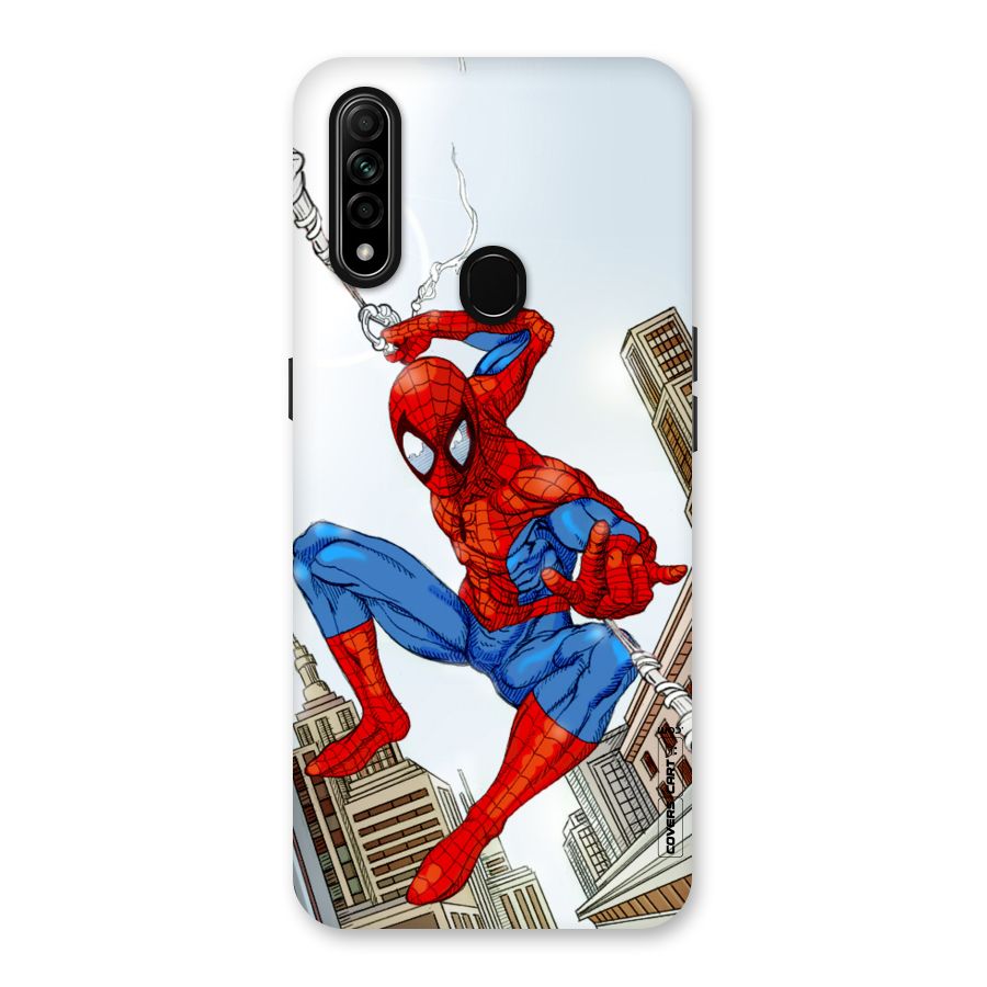 Comic Spider Man Back Case for Oppo A31