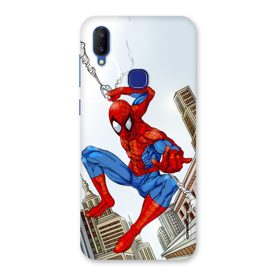 Comic Spider Man Back Case for Vivo V11