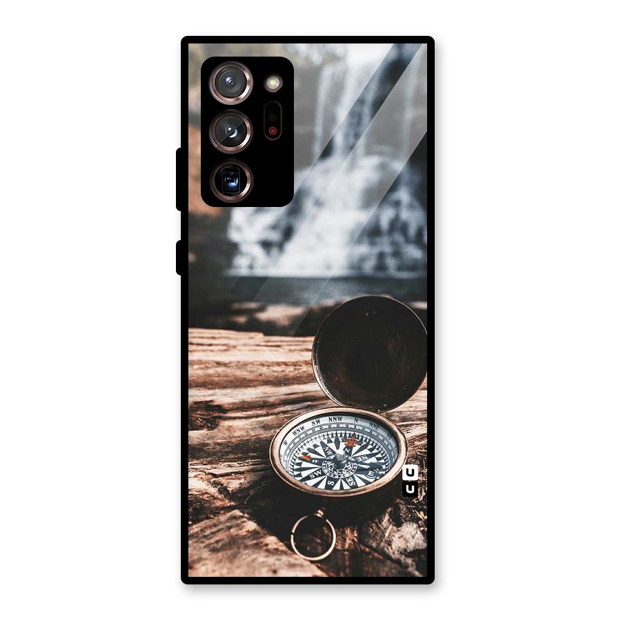 Compass Travel Glass Back Case for Galaxy Note 20 Ultra 5G