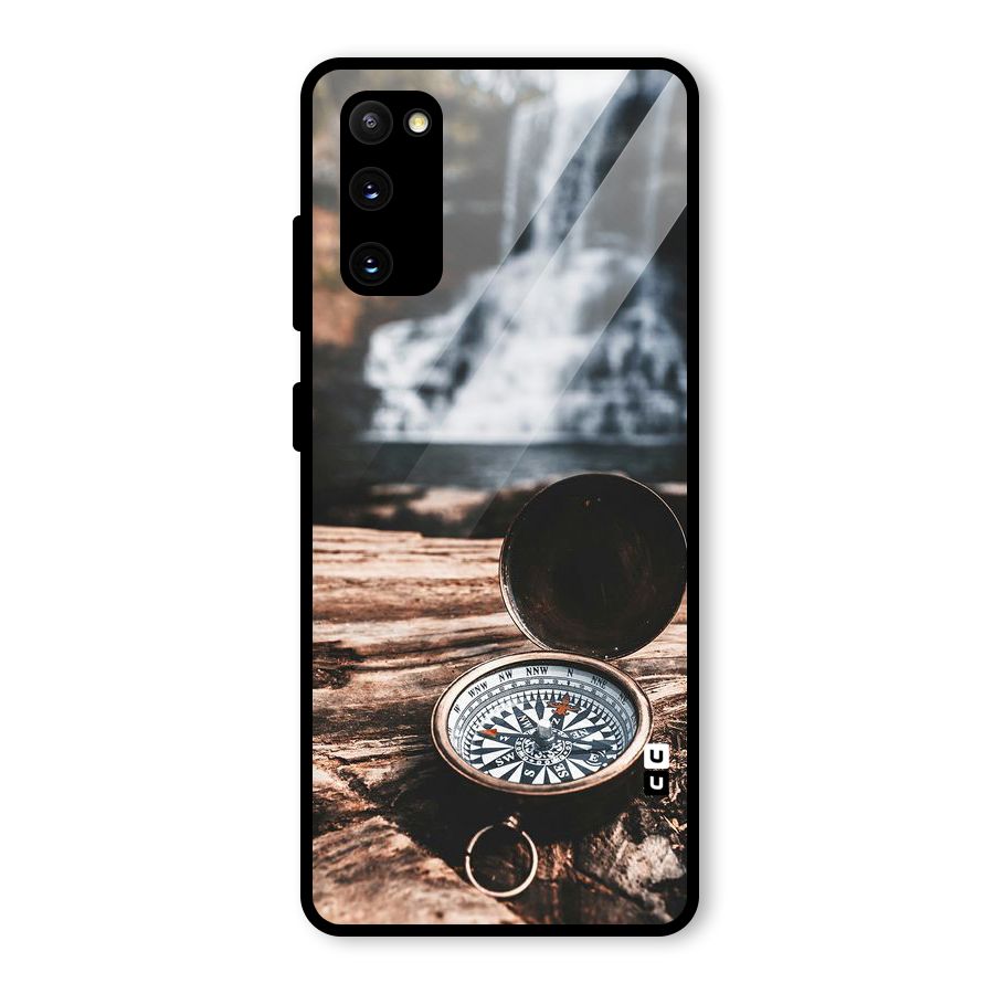 Compass Travel Glass Back Case for Galaxy S20 FE 5G